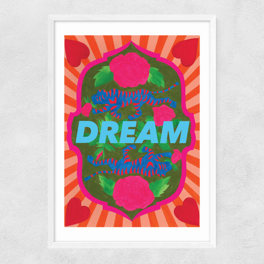 Dream Narrow White Frame