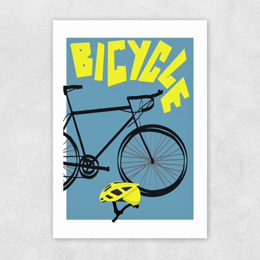 Bicycle Club Unframed Print