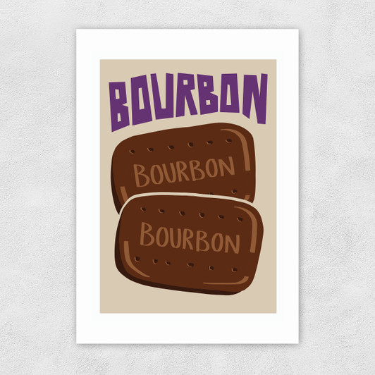 Bourbon Unframed Print