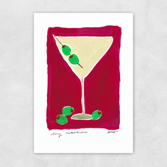 Dry Martini Cocktail