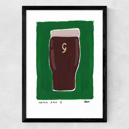 Guinness Medium Black Frame