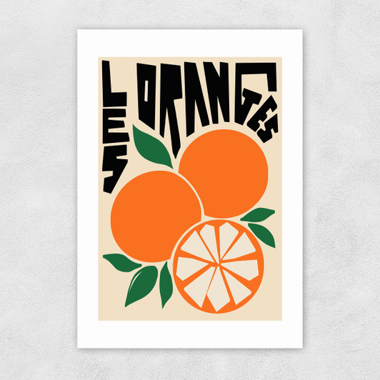 Les Oranges Unframed Print