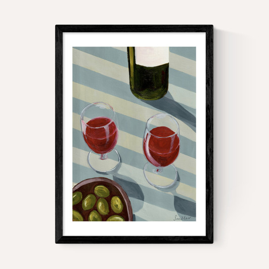 Blue Wine Time