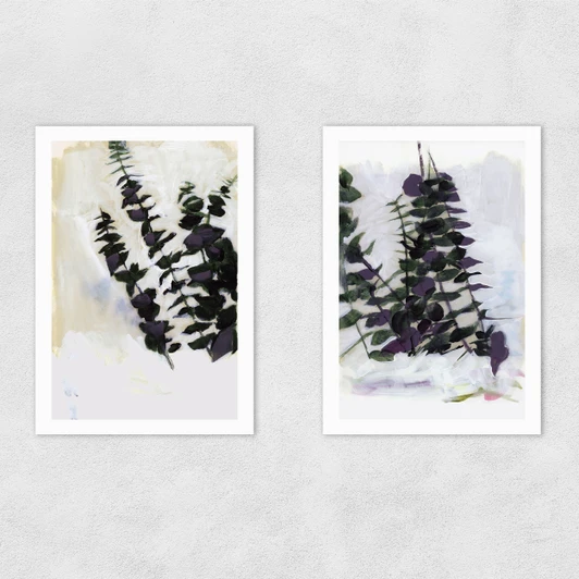 Eucalyptus Painting Set Unframed Print