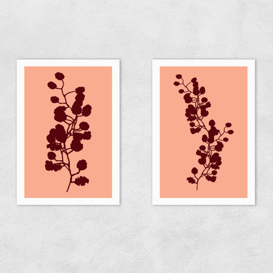 Floral Silhouette Set