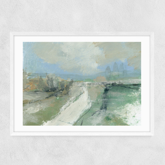 Bramble Brook Narrow White Frame