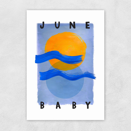 June Baby Unframed Print