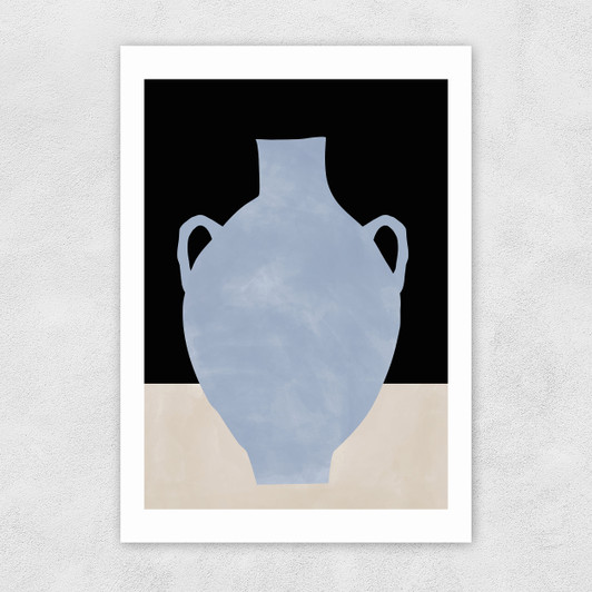 Blue Still Life I Unframed Print