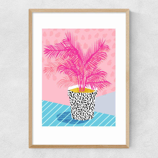 No Can Do Narrow Oak Frame