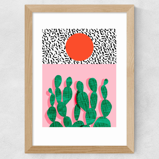 Jazz by Wacka Wide Oak Frame