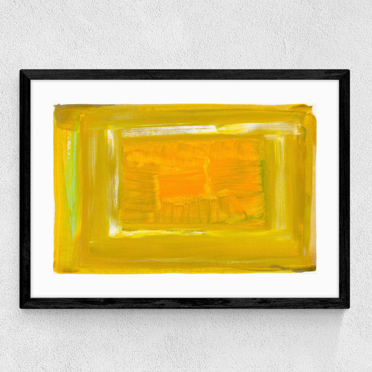 Solar Feeling I Medium Black Frame