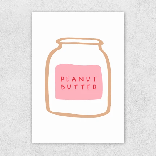 Peanut Butter Unframed Print