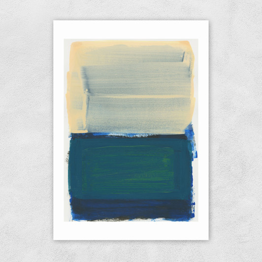 Green Blue Yellow Layers