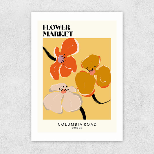 Columbia Road: Warm Blooms