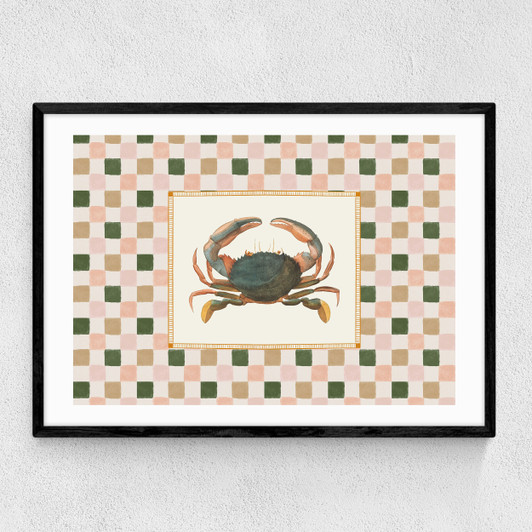 Check Out This Crab Narrow Black Frame