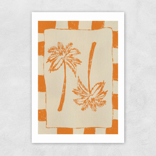 Palm Paradise (Orange)