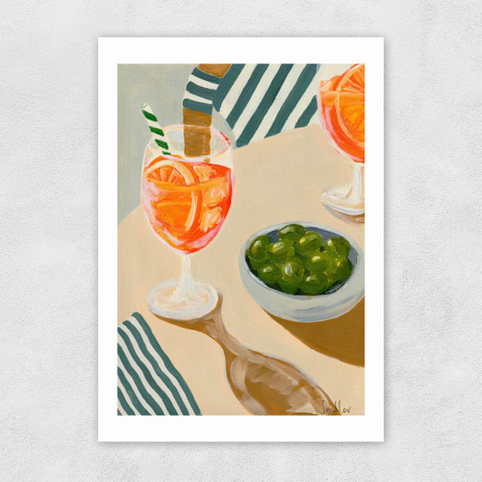 Aperitif Unframed Print