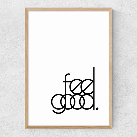 Feel Good by Inoui Narrow Oak Frame