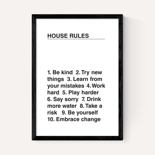 House Rules