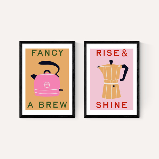 Fancy a Brew Diptych