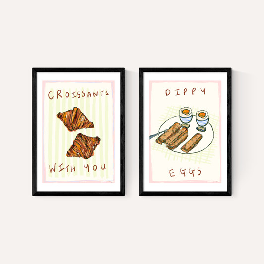 Breakfast Diptych
