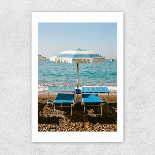 Positano Beach IV Unframed Print