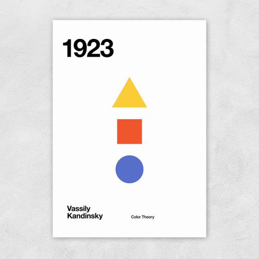1923 Kandinsky Unframed Print