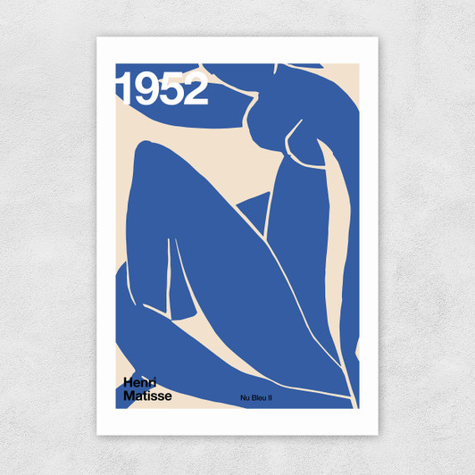 1952 Matisse Unframed Print