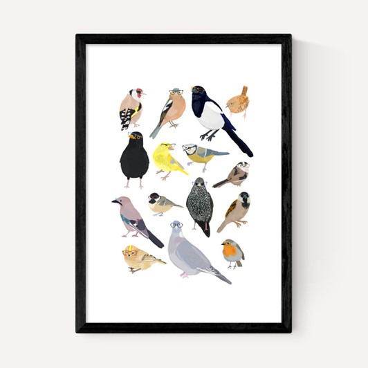 Birds In Glasses