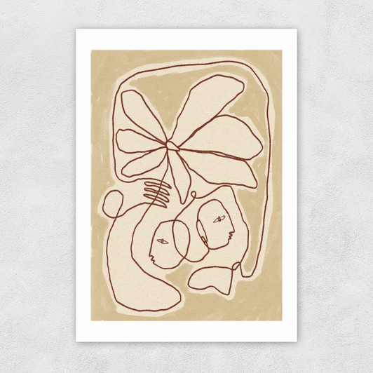 Soft Connection Unframed Print