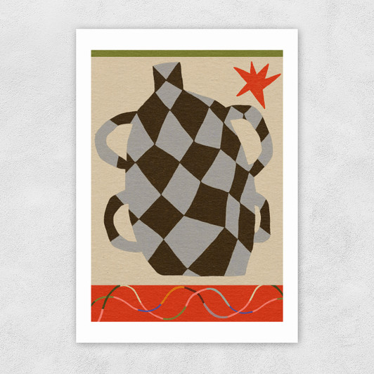 Big Vase Unframed Print