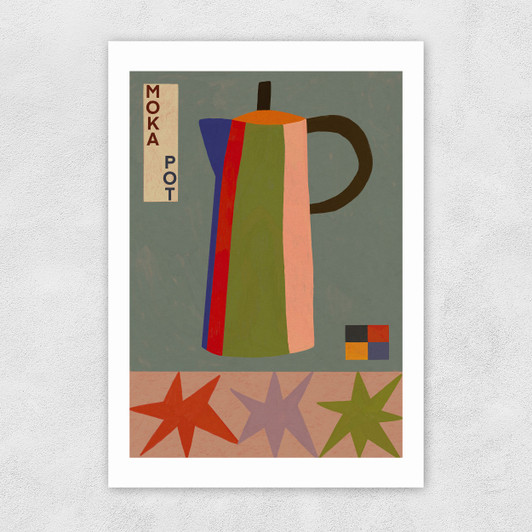 Moka Pot Unframed Print