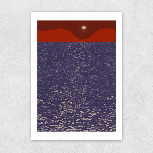 Sparkle Sea Unframed Print