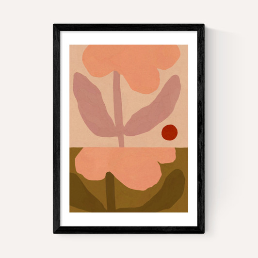 Two Pink Flowers
