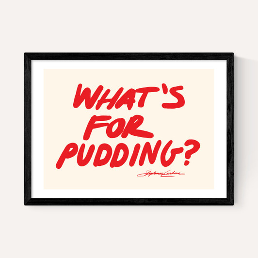 What's for Pudding