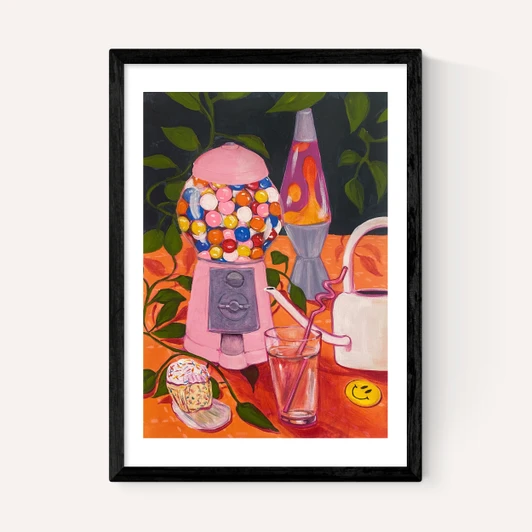 Still Life With Gumball Machine