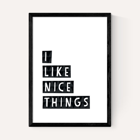 I Like Nice Things