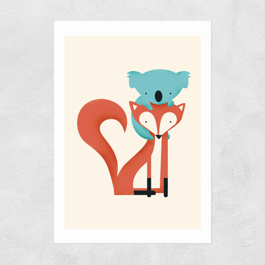 Fox & Koala Unframed Print