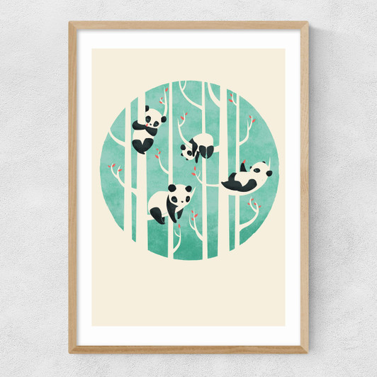 Lazy Sunday Narrow Oak Frame