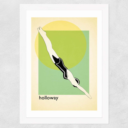 Holloway Lido Wide White Frame
