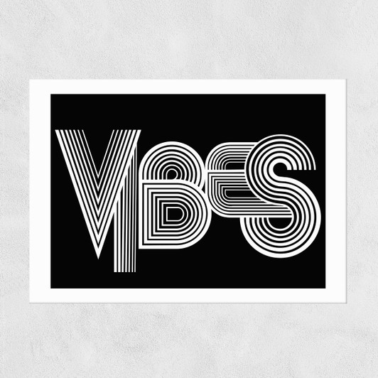 Vibes Unframed Print