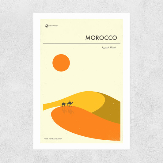 Morocco Unframed Print