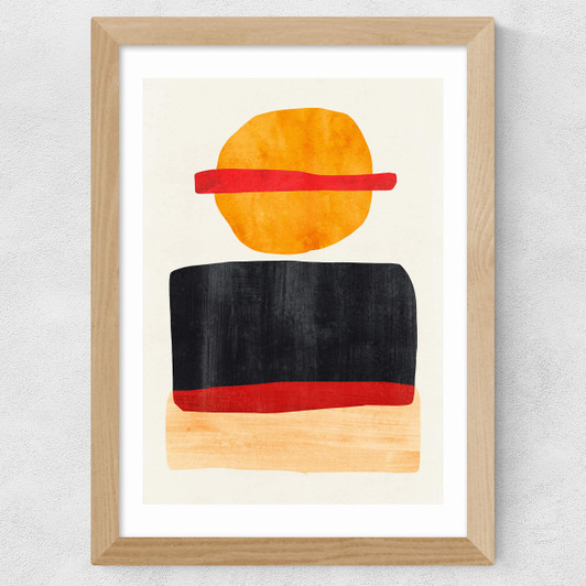 Skyline Wide Oak Frame