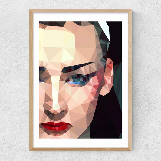 Boy George Narrow Oak Frame