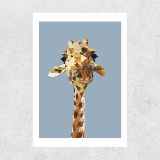 Giraffe Unframed Print