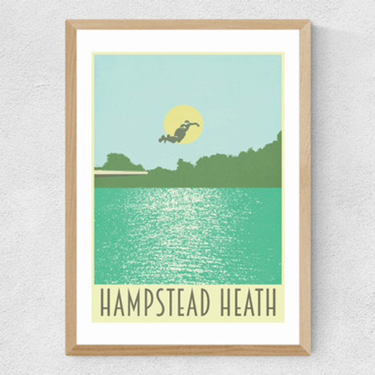 Hampstead Heath Medium Oak Frame