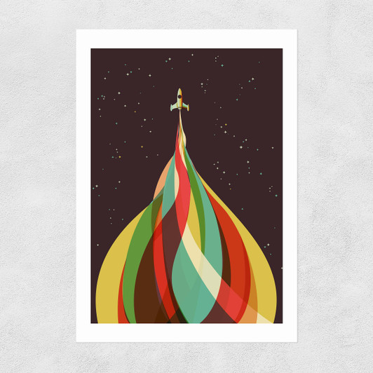 Space Boy Unframed Print
