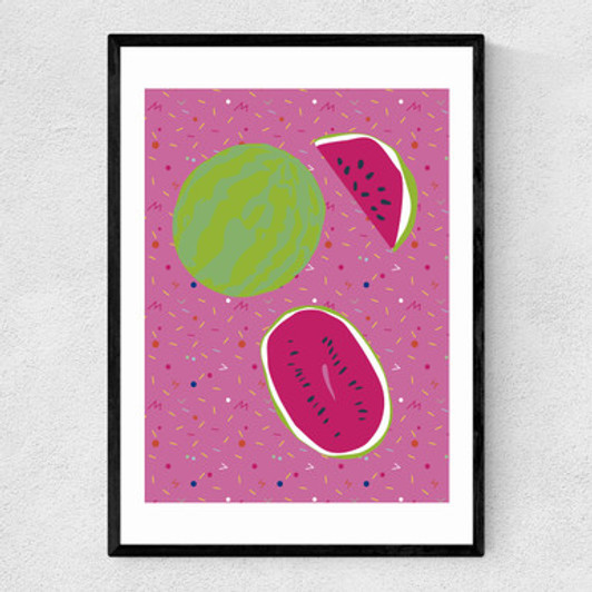 Watermelon by Mariery Young Narrow Black Frame