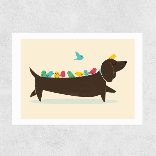 Bird Dog Unframed Print