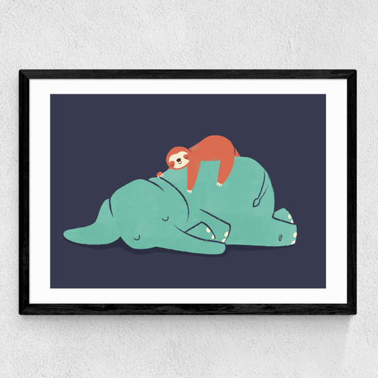 Snooze Medium Black Frame